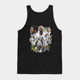 Zinedine Zidane Vintage Tank Top